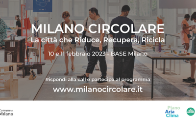 MILANO CIRCOLARE – Call aperta fino all’11 gennaio 2023