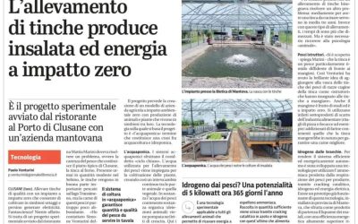 Nutritech S.r.l. and Azienda Agricola Biotica Featured in Giornale di Brescia
